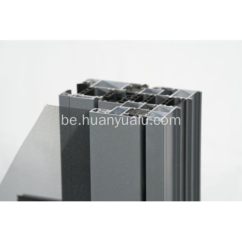 Спецыяльныя алюмініевыя шкляныя рассоўныя дзверы для жылых праектаў